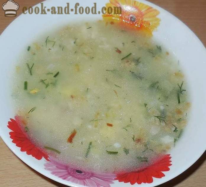 Cossaco mingau sopa de milho - como cozinhar sopa de aveia em casa - um passo a passo fotos de receitas