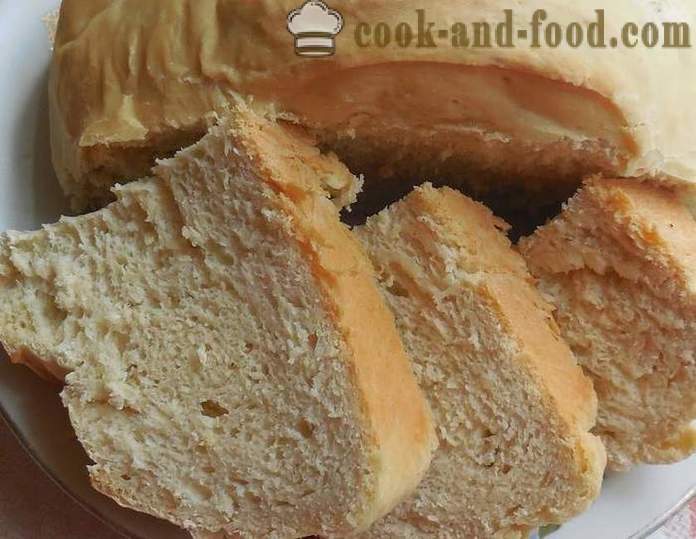 Como assar pão, mostarda em casa - delicioso pão caseiro no forno - um passo a passo fotos de receitas