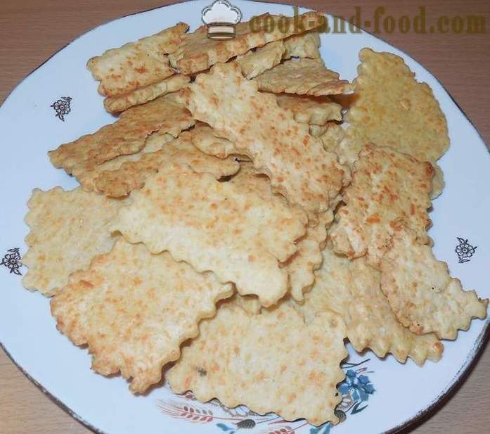 Biscoitos salgados com queijo no forno - como fazer biscoitos de queijo, receita com foto