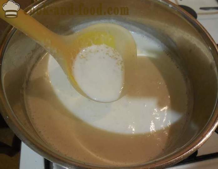 Como cozinhar cereal de trigo com leite - passo a passo fotos de receitas