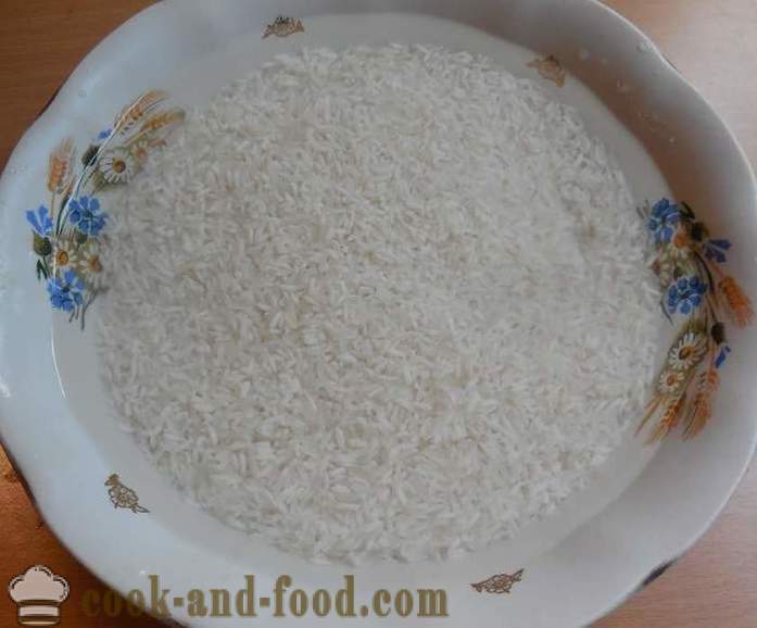 Como cozinhar enfeite arroz crocante em uma panela corretamente - como preparar o arroz na água - um passo a passo fotos de receitas