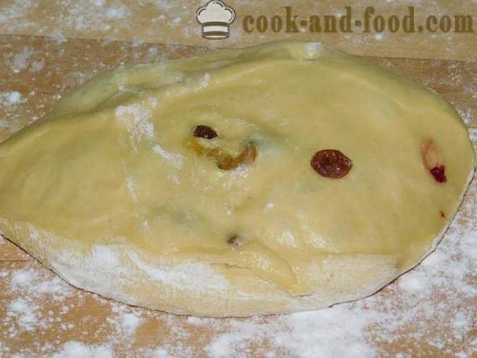 Panettone italiano - bolo simples e deliciosa de Páscoa na máquina de fazer pão - um passo a passo fotos de receitas