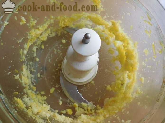 Bolo de limão de Páscoa sem multivarka levedura - simples passo a passo receita com as fotos no bolo de iogurte