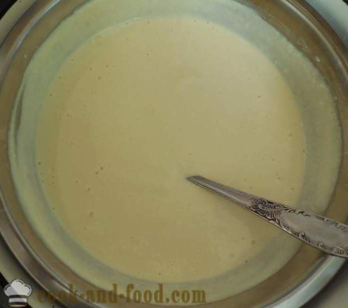 Requeijão caseiro delicioso com bebida Páscoa cristalizadas - um passo a receita passo com fotos como fazer queijo cottage Páscoa em casa