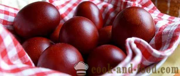 Ovos pintados ou Krashenki - como pintar ovos para a Páscoa