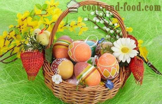 A história dos ovos de Páscoa - onde a tradição tem ido e ovos por que a Páscoa tingidos em cascas de cebola