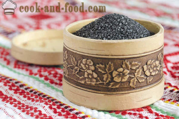 Sal Chetvergova - um sal preto tradicional da Páscoa, receitas simples como cozinhar sal negro.