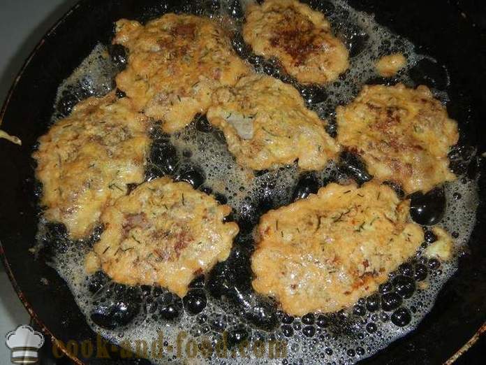 Costeletas de fígado de galinha - como cozinhar as costeletas do fígado