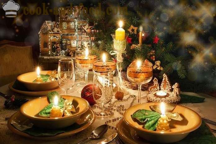 Decoração da tabela para Ano Novo - como decorar a mesa de Natal para 2016 ano do macaco (com fotos).