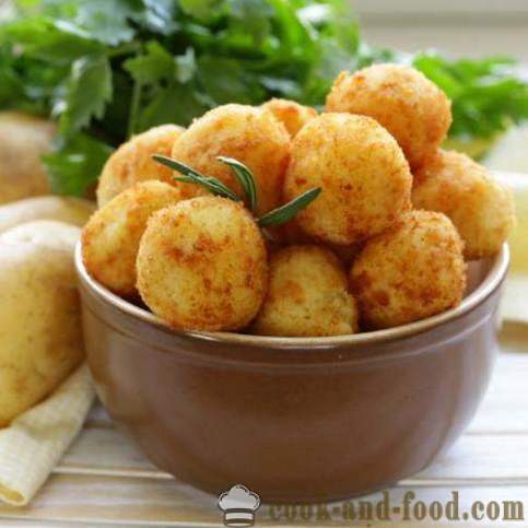 Bolas de purê de batatas - Receita