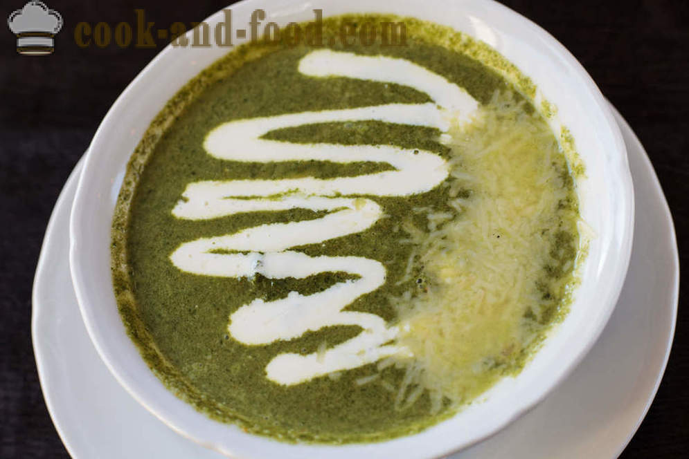 Sopa de ervilhas verdes: três receita original