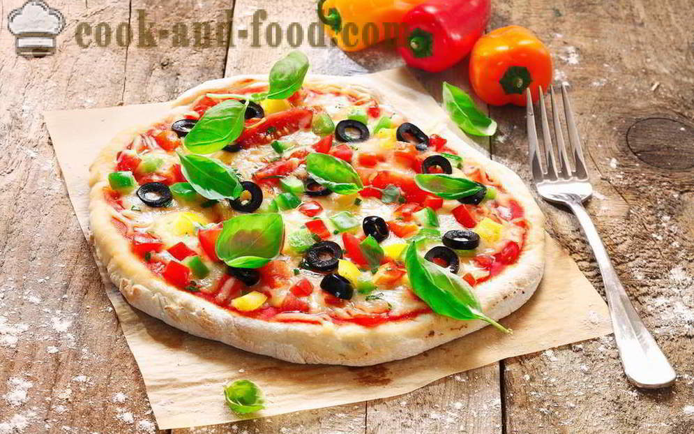 Receita da massa e molho de pizza por Jamie Oliver