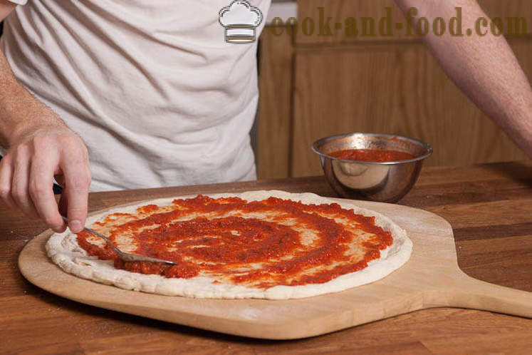 Receita da massa e molho de pizza por Jamie Oliver