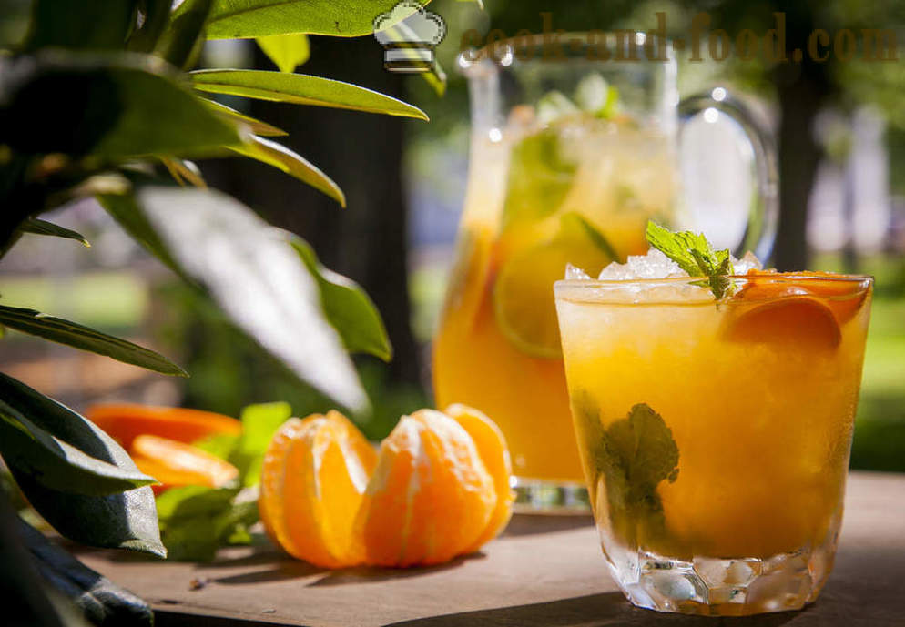 Frescos: tangerina mint e limonada de framboesa - receitas video em casa