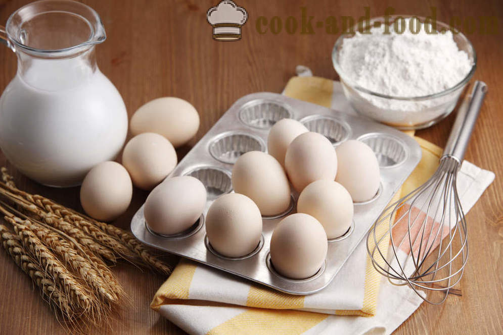Ovos em pó em vez de ovos. Receitas - receitas em casa