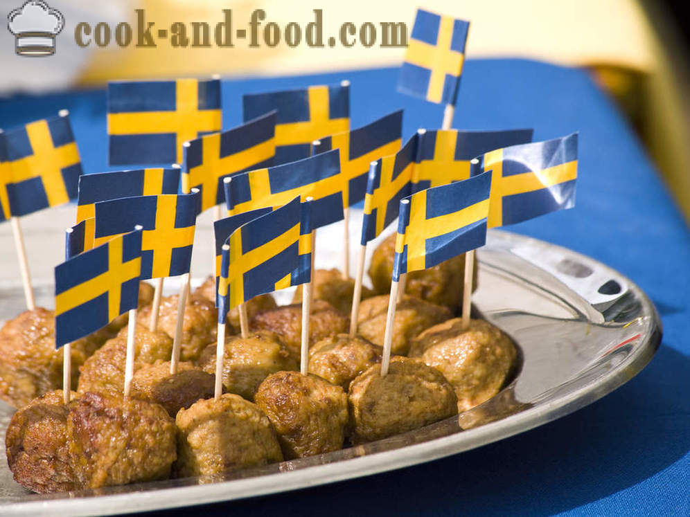 Suécia: Karlsson almôndegas favoritos e sopa de ervilha doce - receitas video em casa